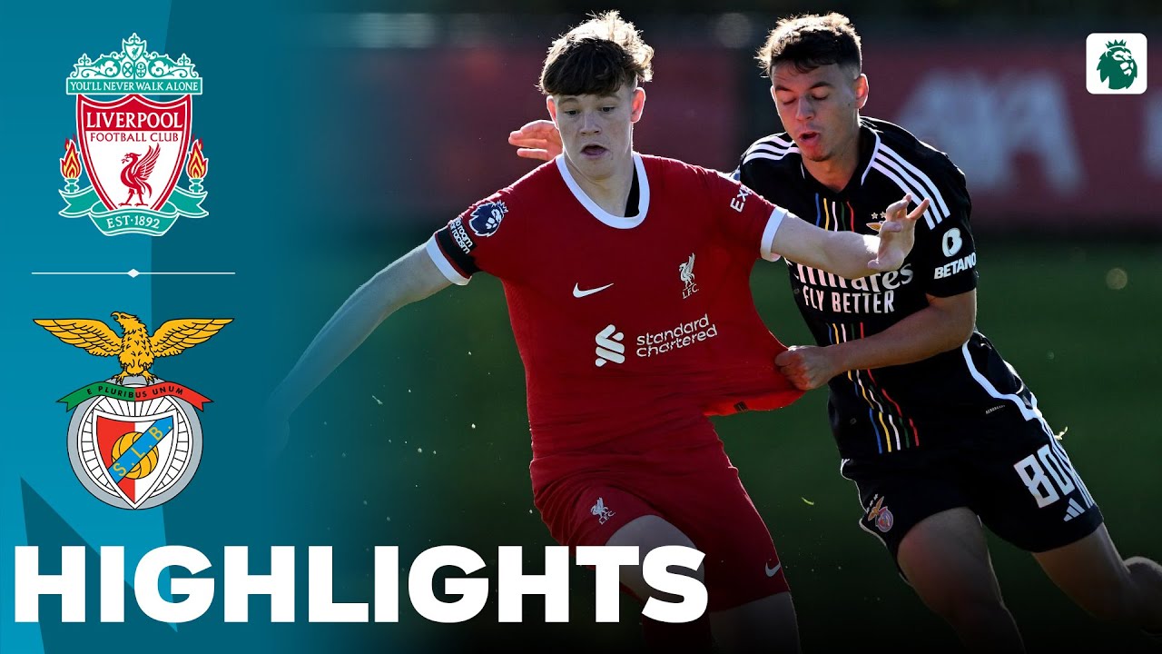 Liverpool vs Benfica | Highlights | U21 Premier League International Cup 22-10-2023