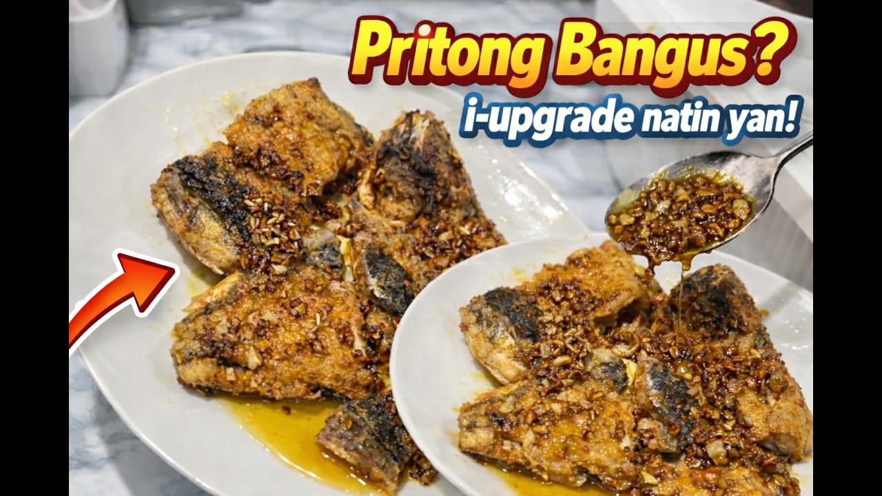 Garlic Buttered Bangus na malinamnam!