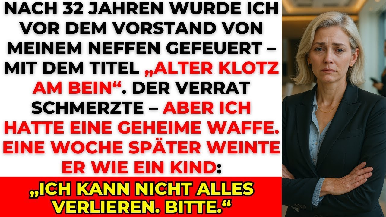 Neffe feuert mich um 8 45 Uhr – Doch die Familie zahlt sofort den Preis