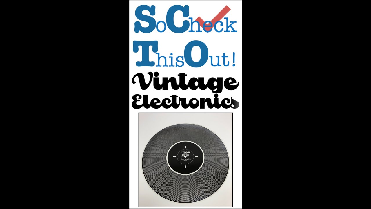 The CRAZIEST thing MATTEL EVER MADE!  1970 Optigan optical organ discs disks - Chilton Talentmaker