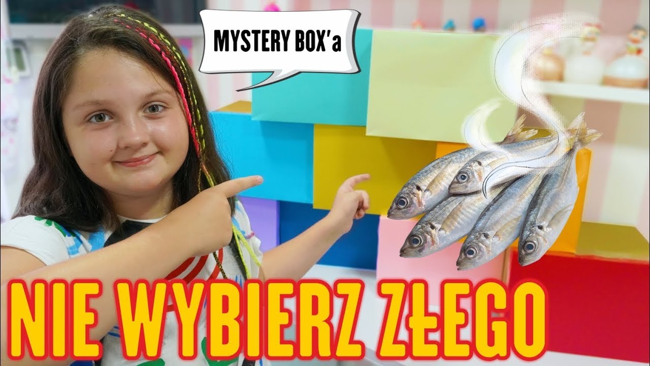 KTO ZJADŁ 🤢 OHYDNĄ RYBĘ ❓ NIE WYBIERZ ZŁEGO MYSTERY BOXA 📦