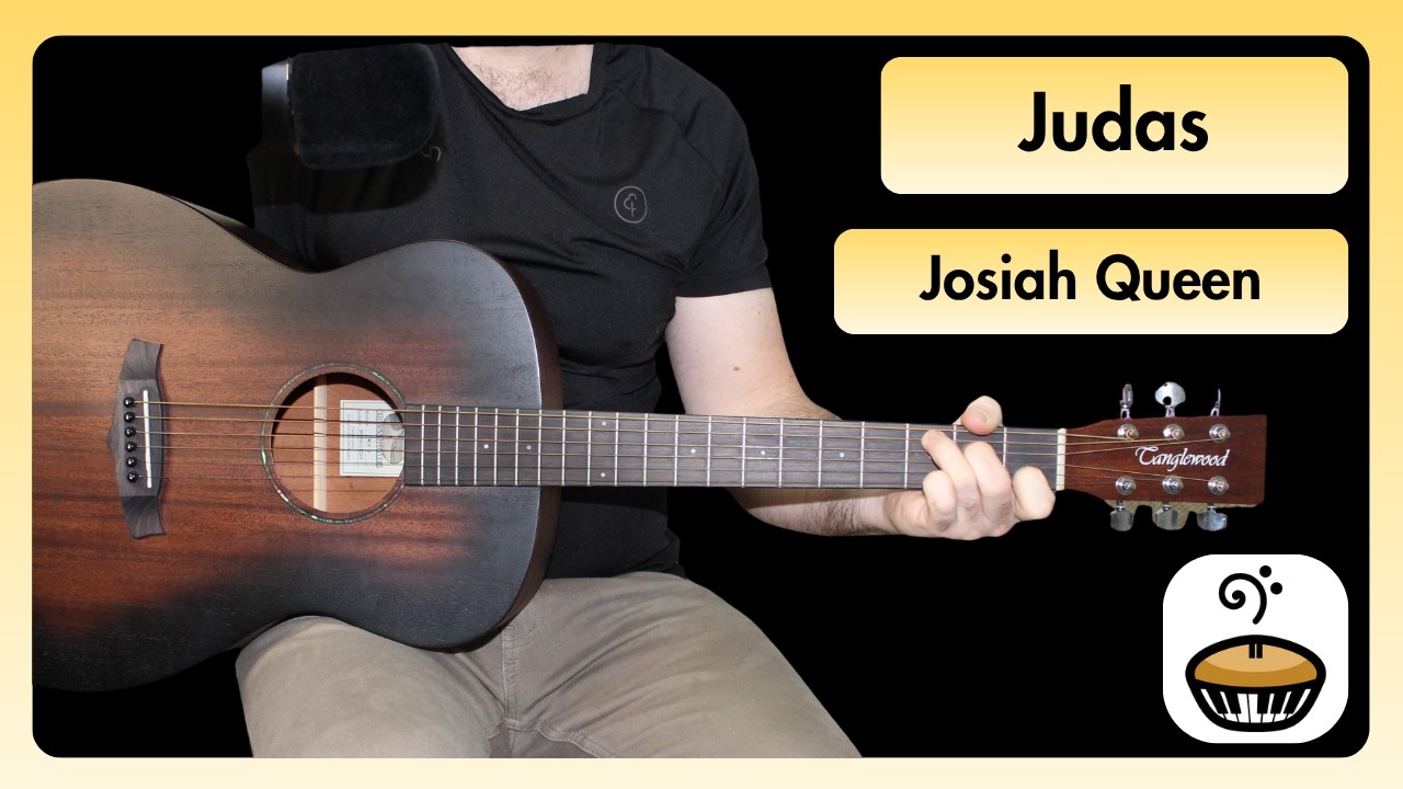 Judas - Josiah Queen Guitar Lesson | 4 Easy Chords