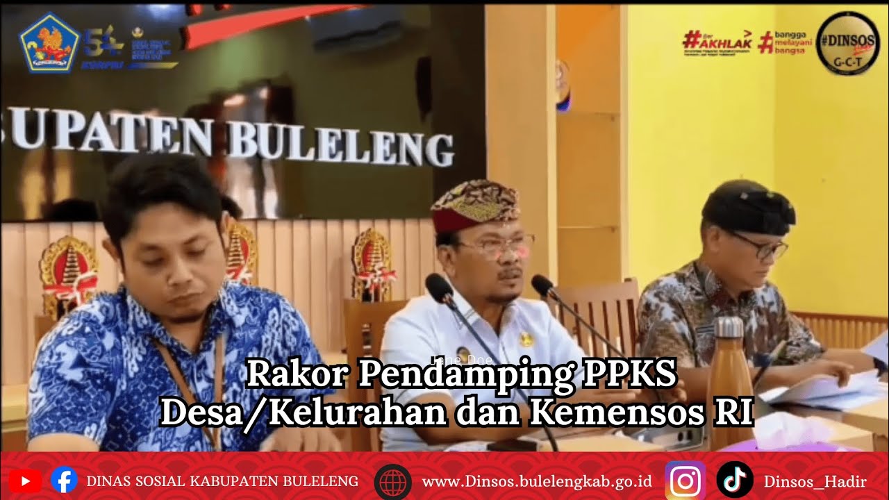 Rakor Pendamping PPKS Desa/Kelurahan dan Kemensos RI 