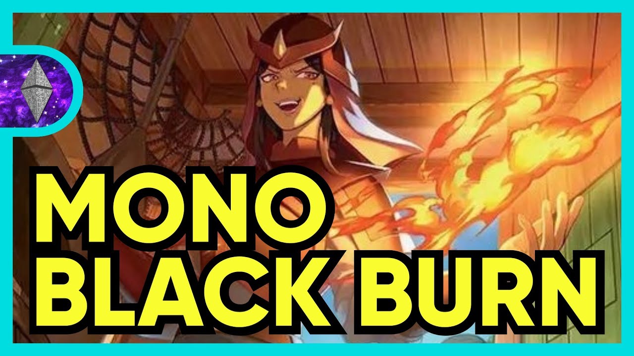 Mono Black Burn with a New Card from Avatar! | Pauper MTG