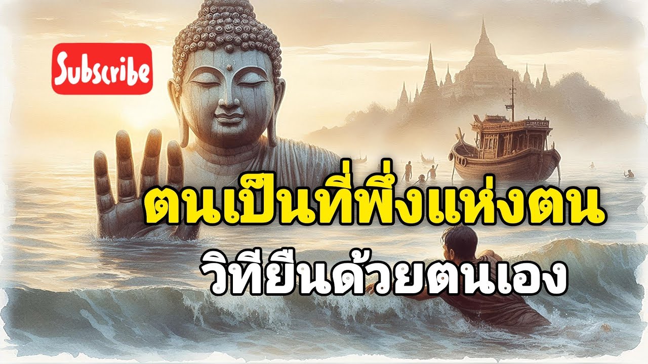 ตนเป็นที่พึ่งแห่งตน|วิมียืนด้วยตนเอง#คติเตือนใจ #คติธรรม #คติธรรมวันนี้ 