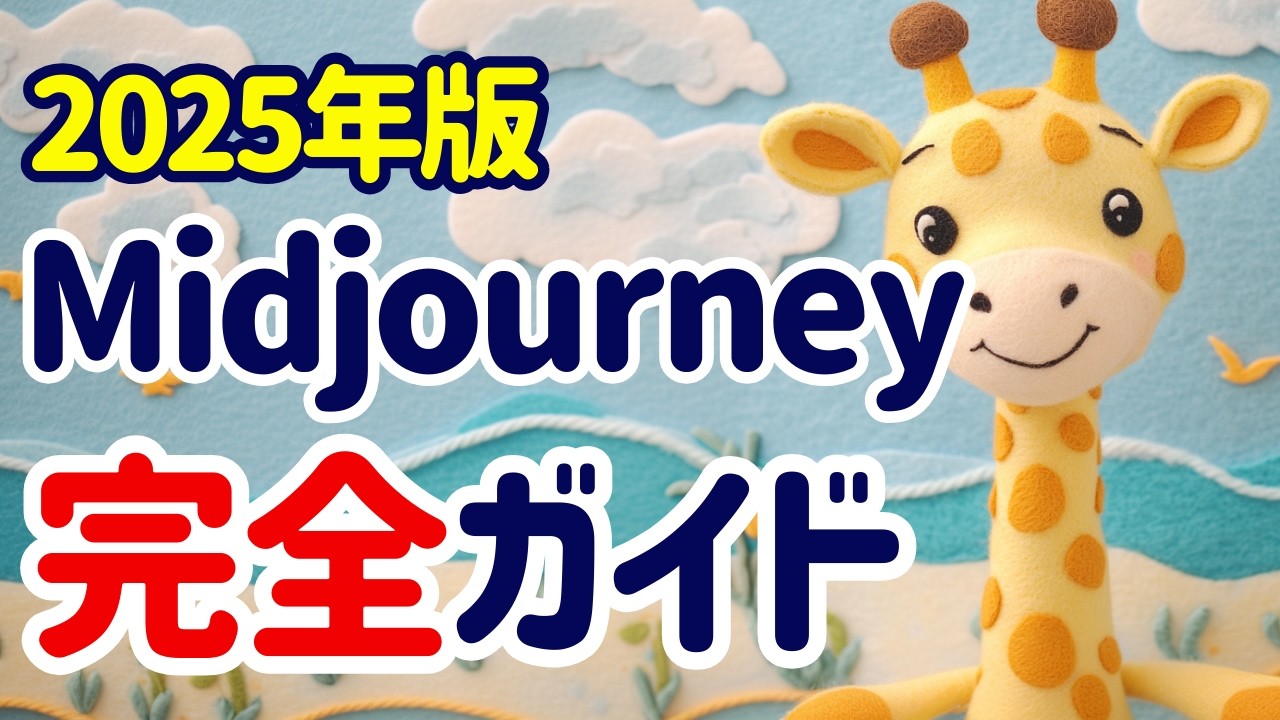 Midjourneyの始め方&使い方、応用テクニックまで、この動画で全て解説します！誰でも簡単に0から最短でAIイラスト生成ができるようになります。