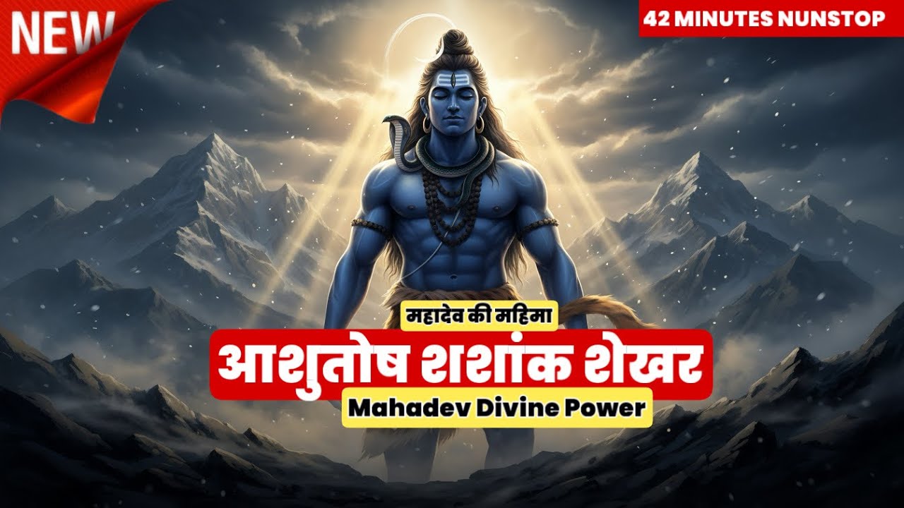 आशुतोष शशांक शेखर | Powerful Mahadev Bhajan | Om Namah Shivaya | Shiva Devotional Song #Mahadev