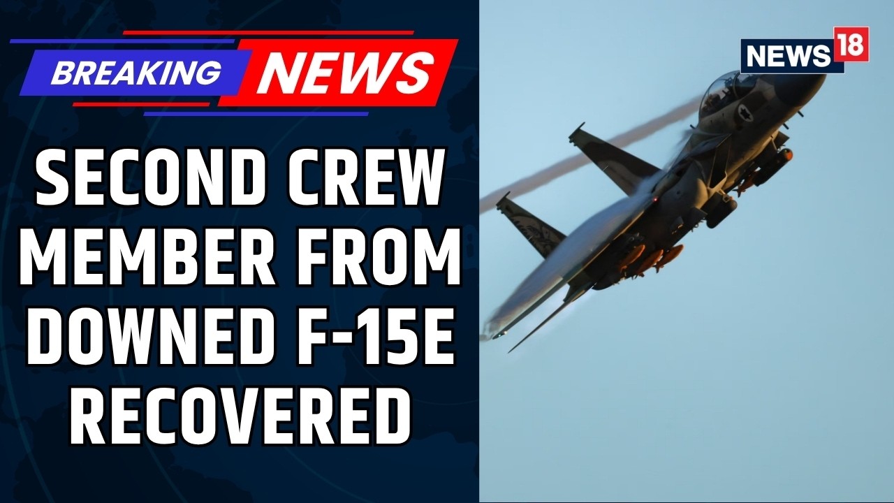 США извлекли второго члена экипажа из сбитого истребителя F-15E Strike Eagle после интенсивного б...
