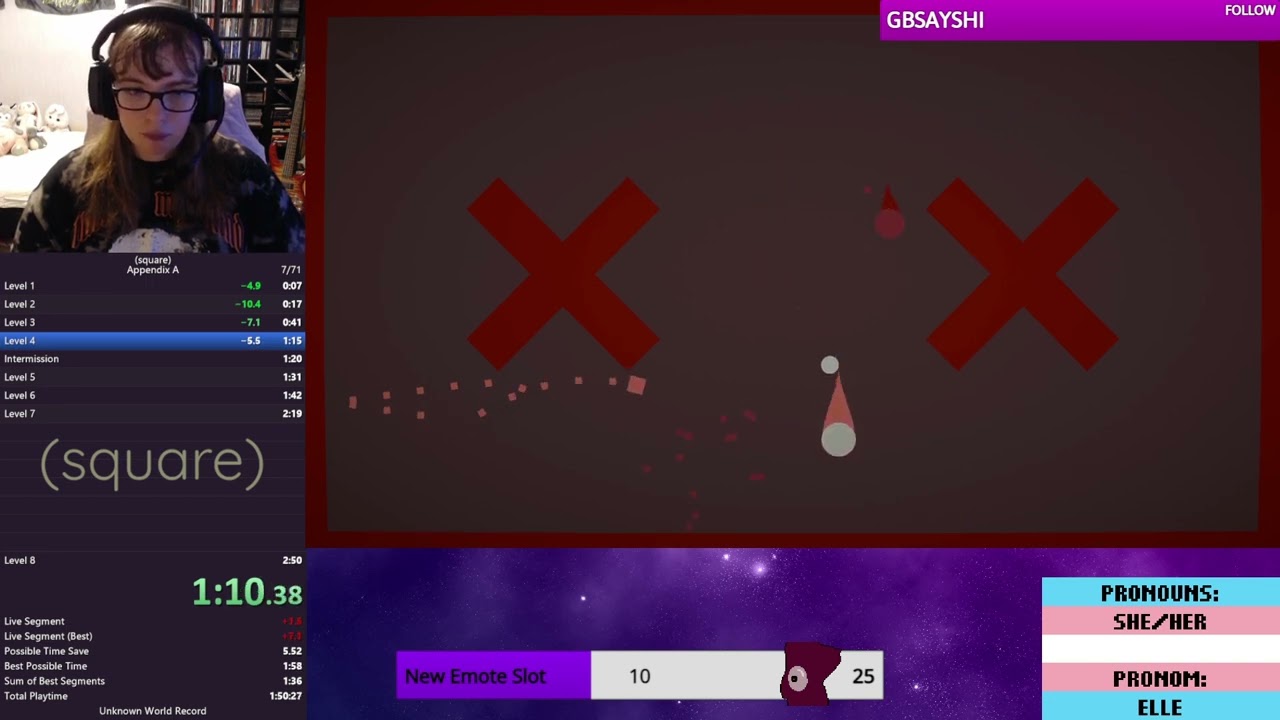 (square) Speedrun (Appendix A) in 2:27.134 [Former World Record]
