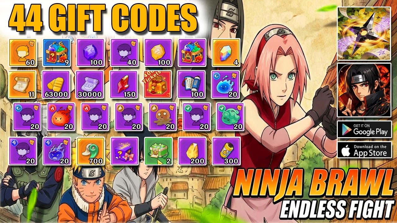 Ninja Brawl: Endless Fight | All 44 Gift Codes & Redeem Guide | Ninja Brawl Endless Fight 44 Codes