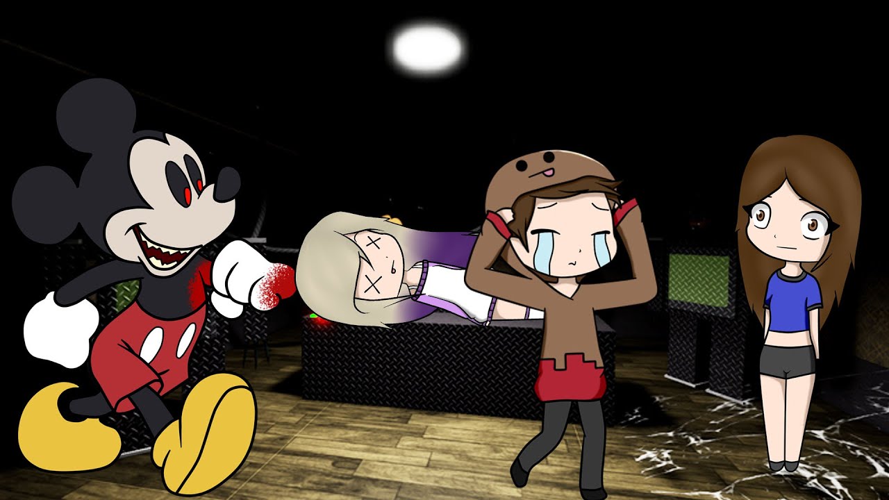 ESCAPA DE MICKEY.EXE CON EL TEAM ANORMAL EN ROBLOX!! ROBLOX RICKEY RAT