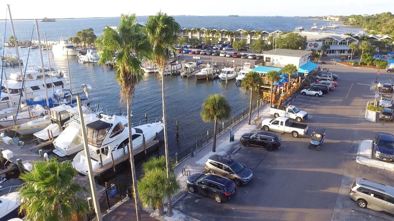Upper Tampa Bay Areial Footage Dunedin, Safety Harbor, Oldsmar Florida