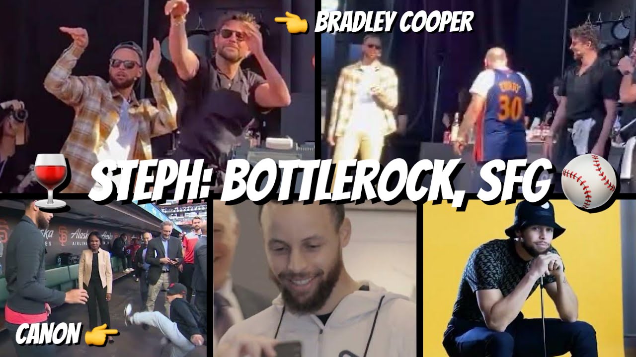 Steph Curry up-close at Bottlerock; SF Giants game with Canon, Podziemski; Team USA reveal, golf…