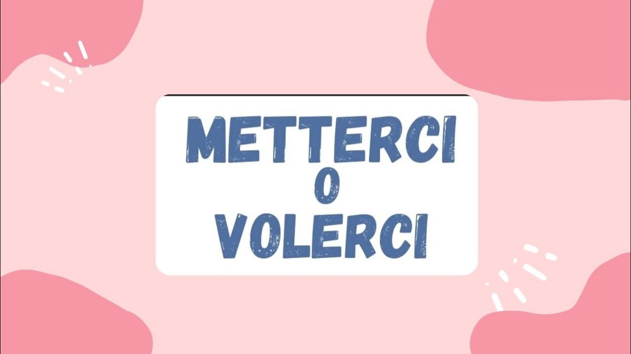 الفرق بين ci mette و ci vuole