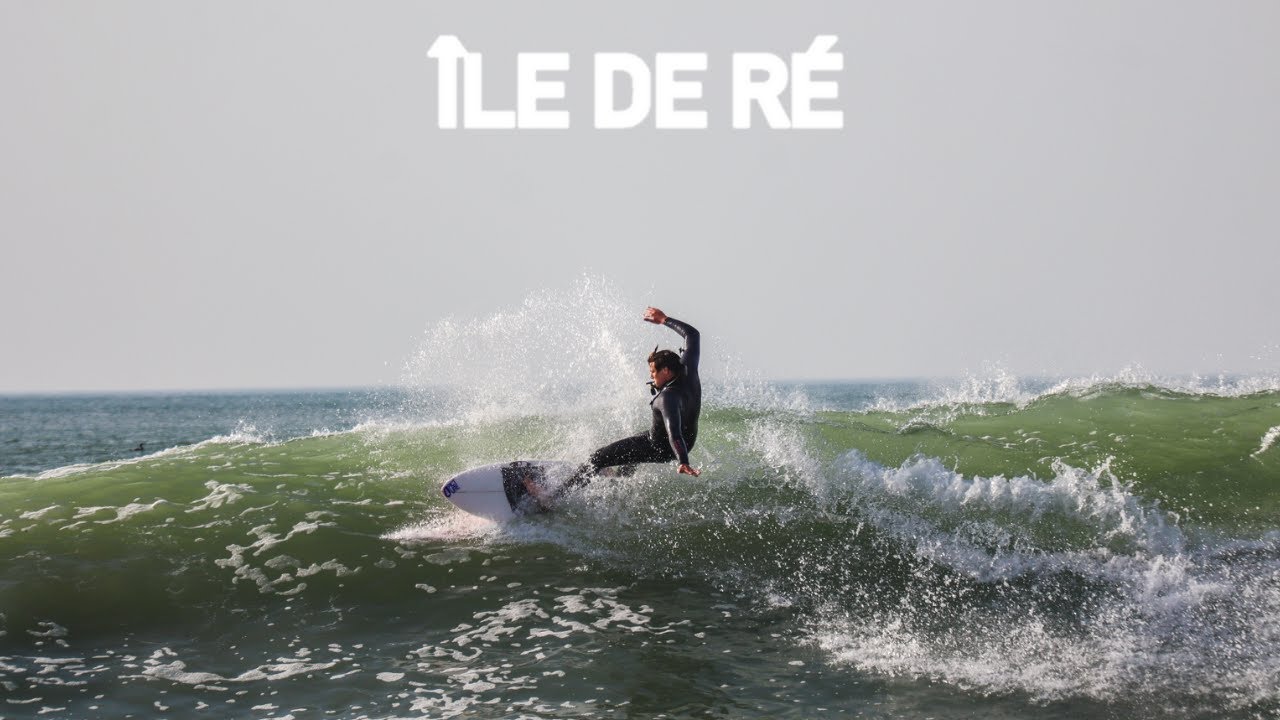 SESSION SURF INCROYABLE POUR LE RETOUR DU SOLEIL SUR L'ÎLE DE RÉ !
