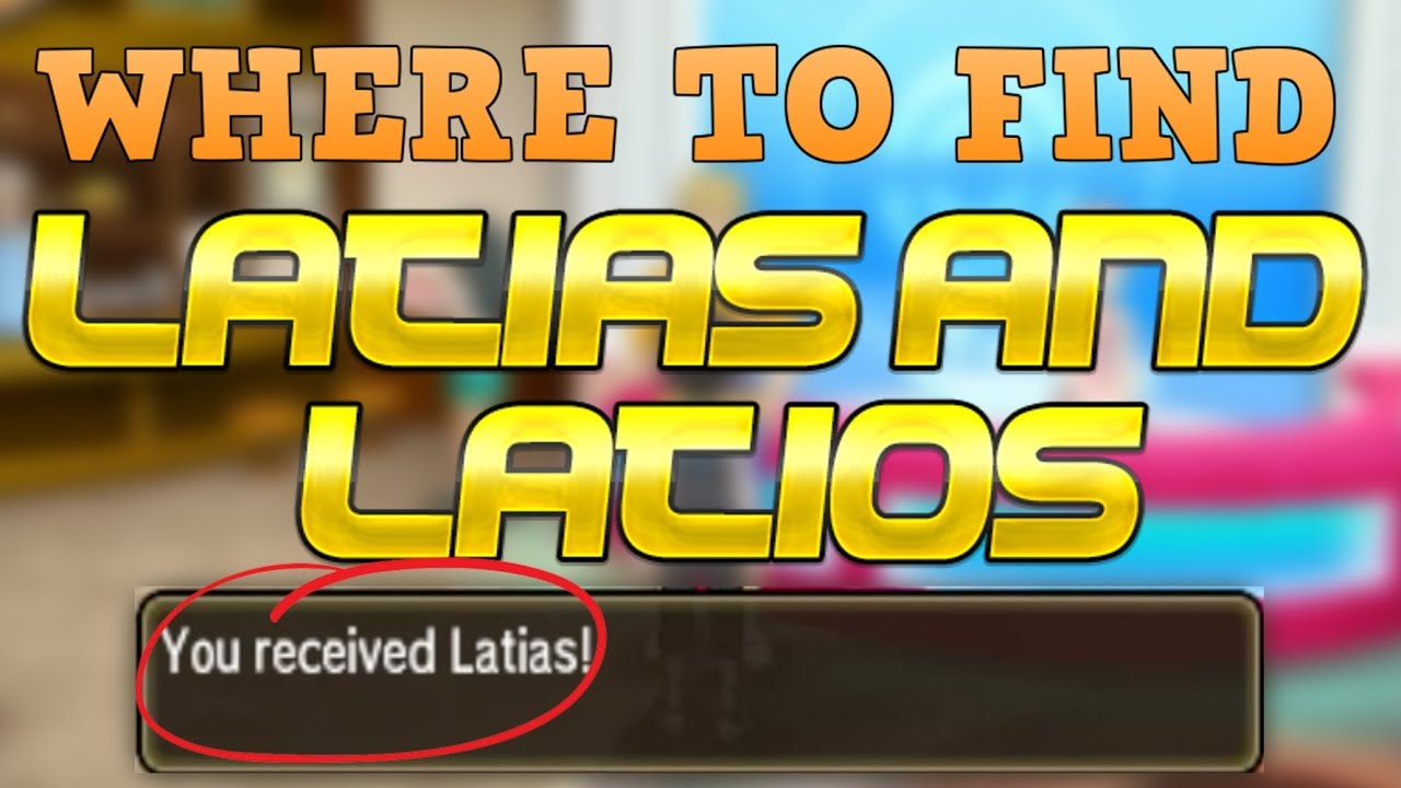 How to Get Latias & Latios (Pokemon Sun, Moon, Ultra Sun and Ultra Moon)