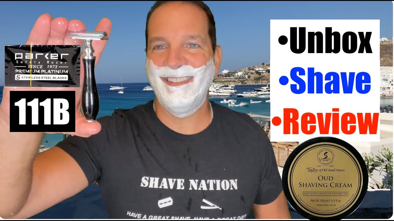 Parker 111B Unbox Shave and Review