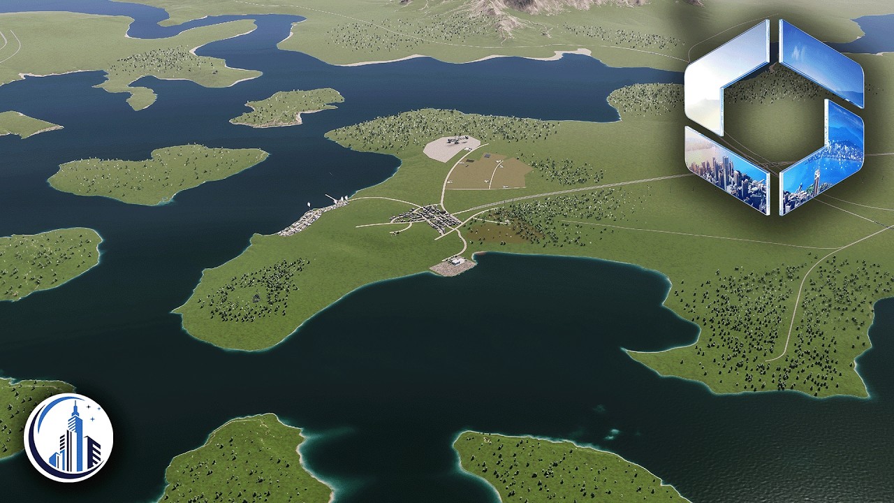 НАЧАЛО строительства совершенно нового города в Cities Skylines 2 | Bayhaven