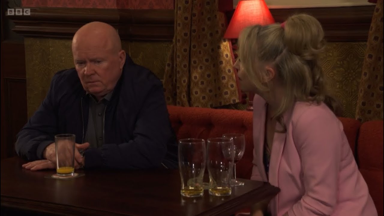 Eastenders Linda speaks to Phil about albie missing him so he should talk to Sharon for his sake