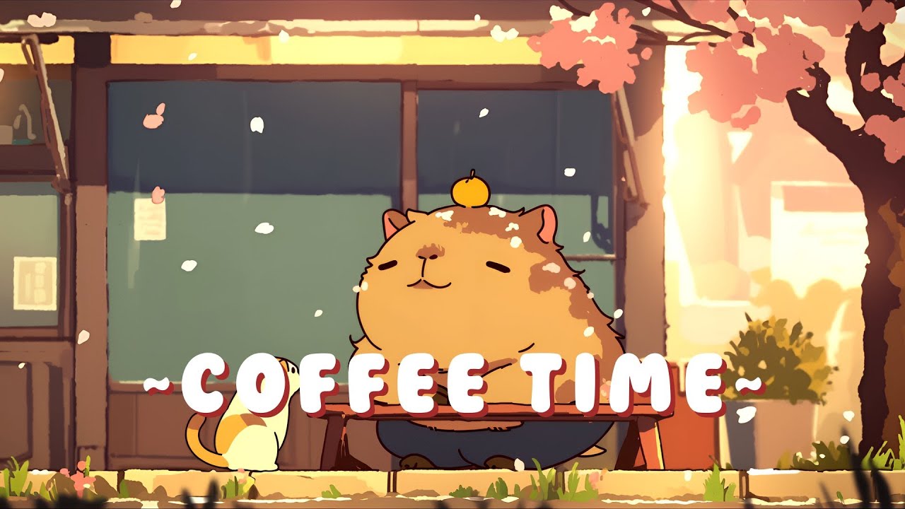 Capybara Chill Radio - Cozy Lofi Hip Hop Mix ~ Warm Feelings ~ 🦫 🌙 📖