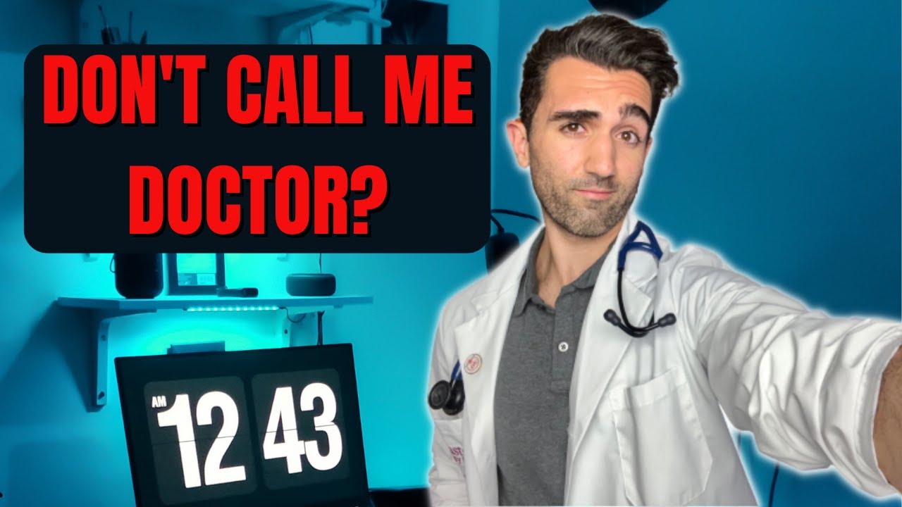 *DON&rsquo;T* Call Me Doctor? | My Thoughts As A New Resident Physician...