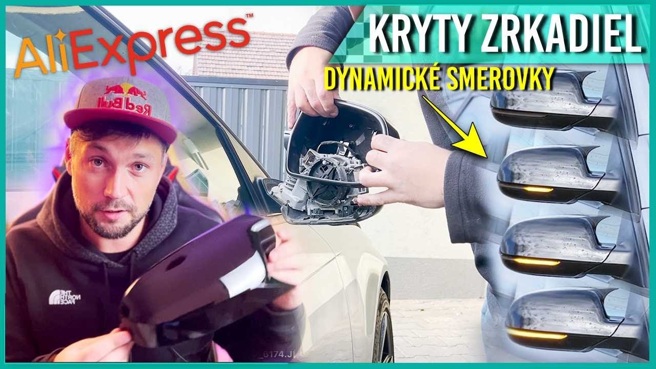 🚙 Kryty Zrkadiel a Dynamické Smerovky z Aliexpressu  / Audi A4 b8 / Tuning /
