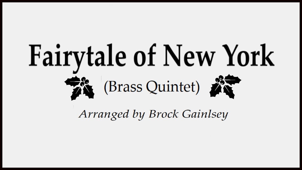 Fairytale Of New York - Brass Quintet