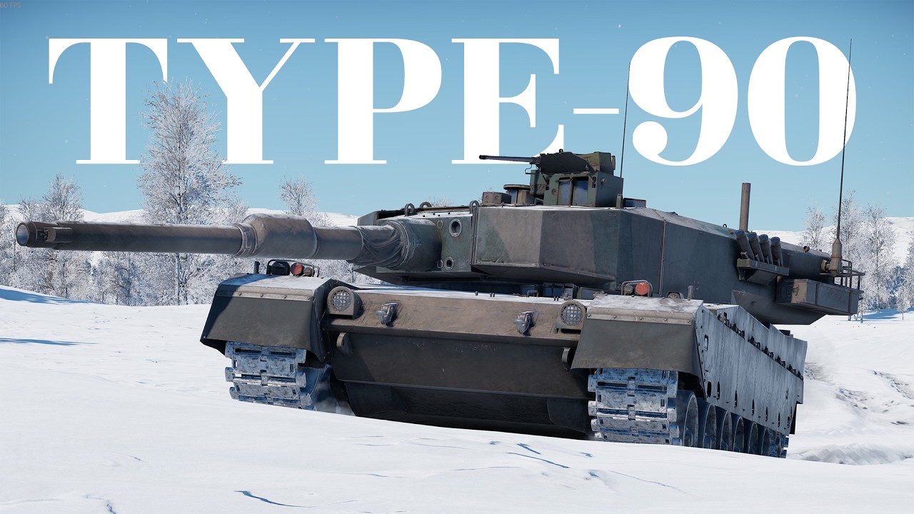 Type 90 & TKX (P) Nuke Full Match【 War Thunder 】