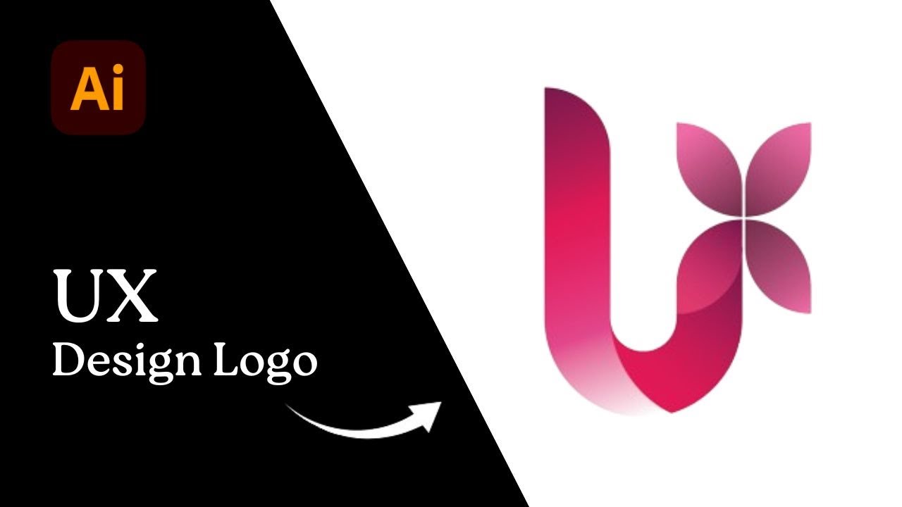 Professional Logo Design | UX Logo Design Illustrator | Letter Logo Design Illustrator