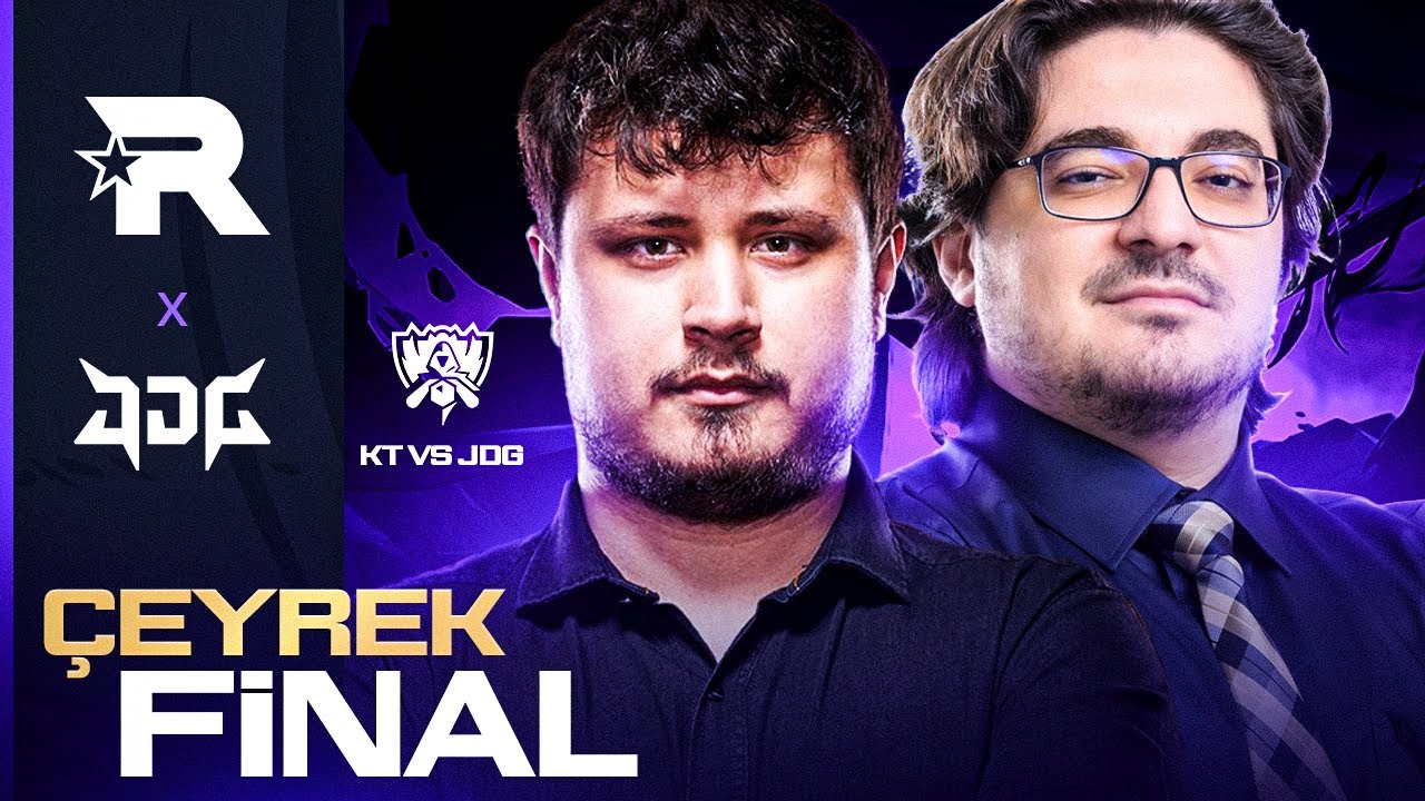 İlerde çocuğuna anlatmalık seri | Worlds 2023 JDG vs KT çeyrek final analiz