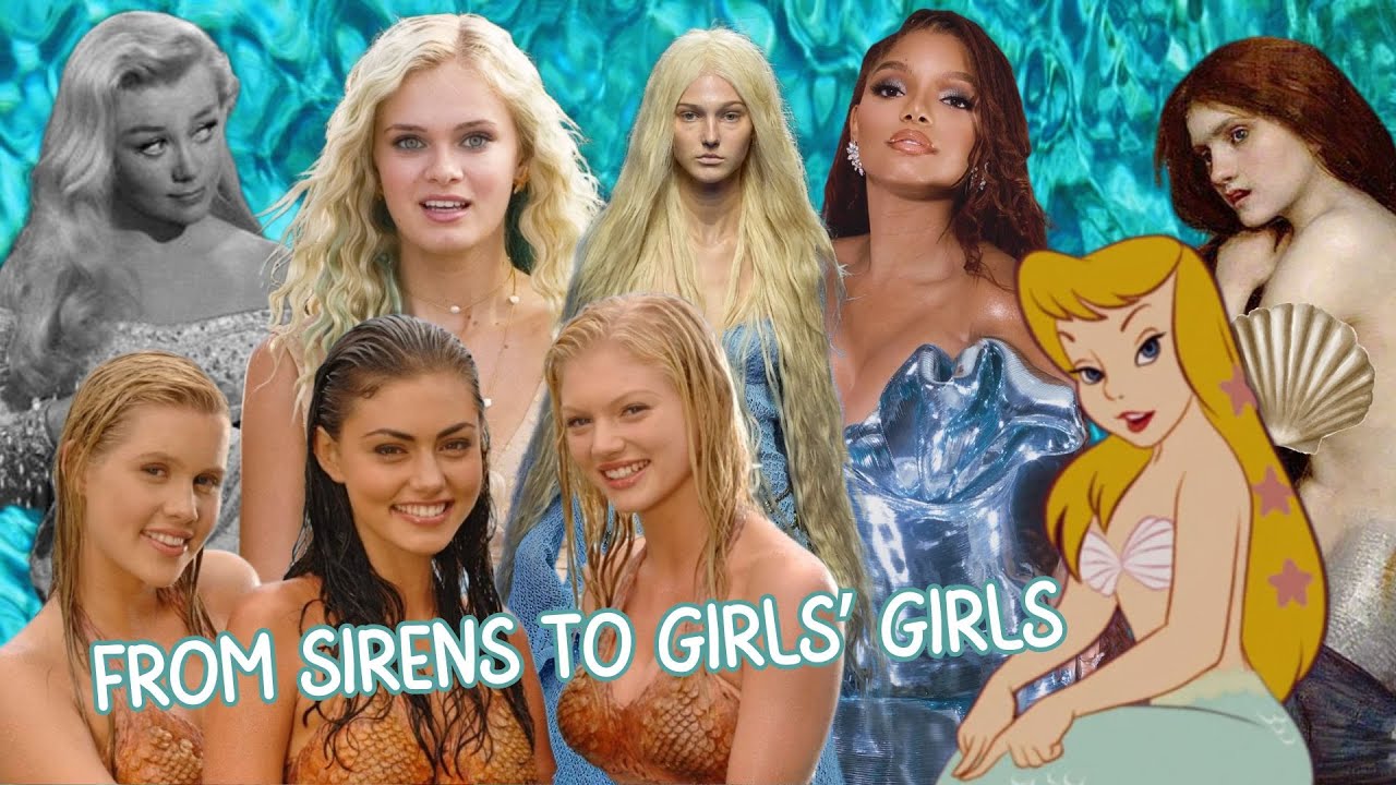 How Mermaids Went From Dangerous Sirens To Girly Pop Icons 🐚