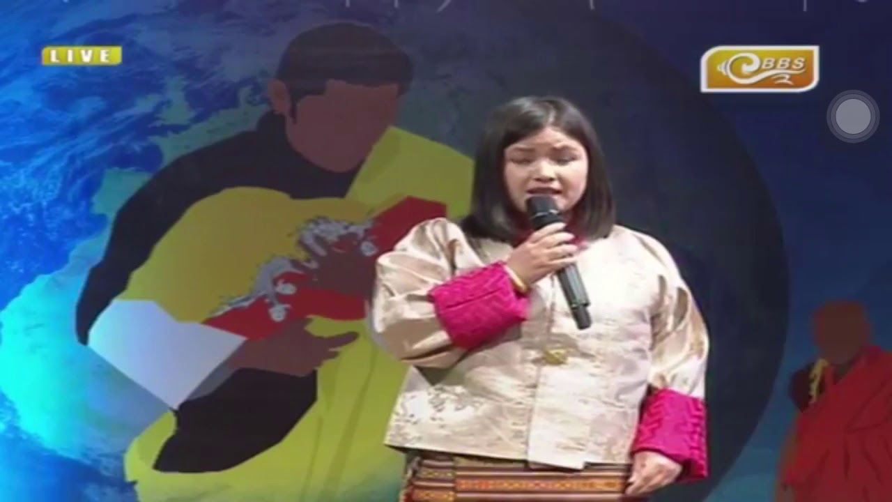 Song: Himalaya Gangri Singer: Madam Doptho Zangmo,  Program: Chikthuen.