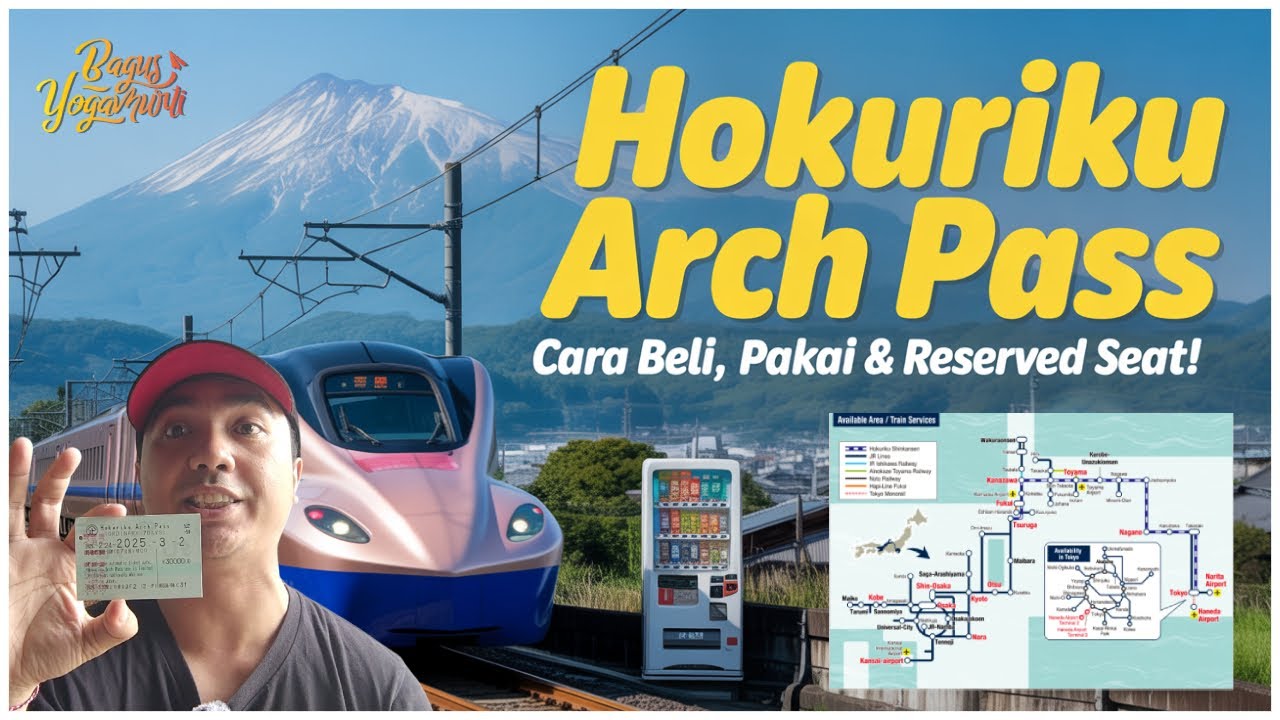 Hokuriku Arch Pass - Tutorial Cara Beli, Pakai dan Reserved Seat + Tips