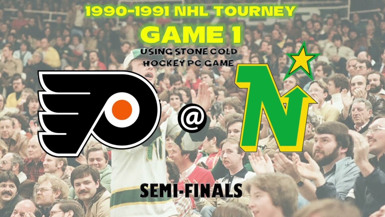 1990-1991 NHL Tournament using Stone Cold Hockey PC Semi-Finals