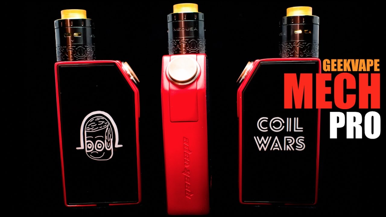 The Fully Mechanical Geekvape Mech Pro Box Mod Makes Me Want to Ditch the Regulated Vapes for Good!