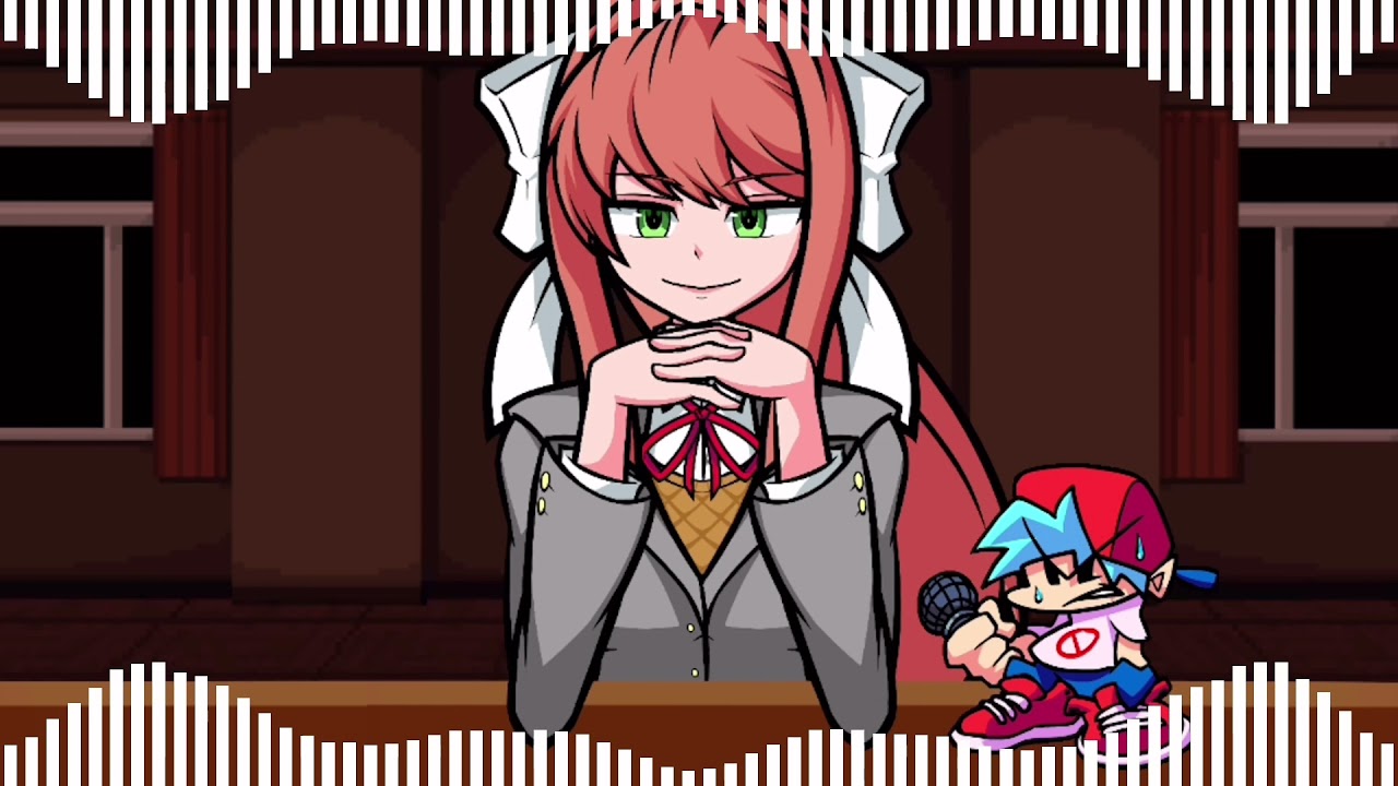 You Can’t Run (Monika Cover) ok for the most part - FNF Sonic.exe x FNF Doki Doki Takeover