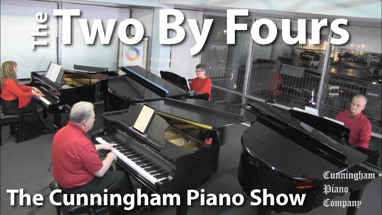 The Two By Fours Piano Quartet | The Cunningham Piano Show | S01E02