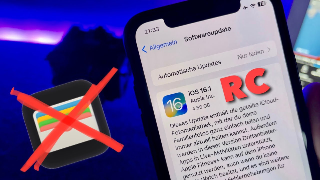 iOS 16.1 RC ist da und ich verrate wann JEDER 16.1 installieren kann - Apple UPDATE News