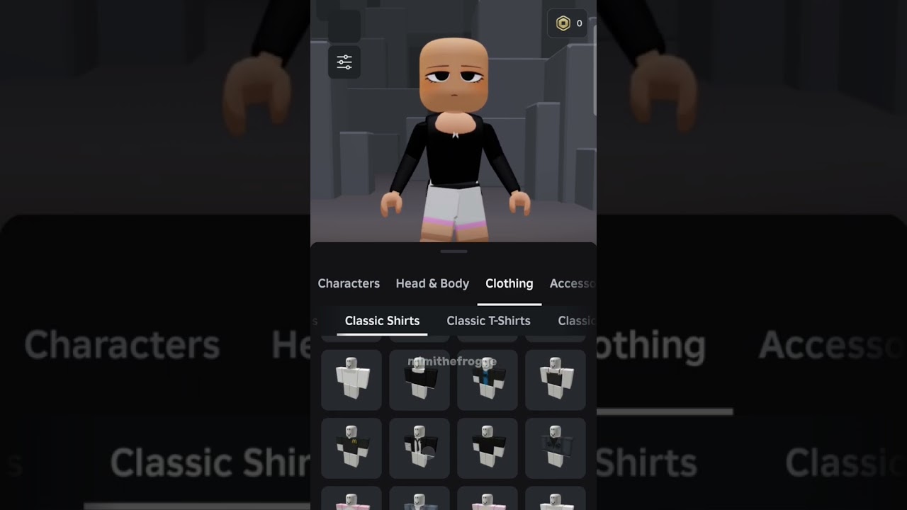 me irl 😵&zwj;💫 #shorts #roblox #mimithefrogge #edit #meirl
