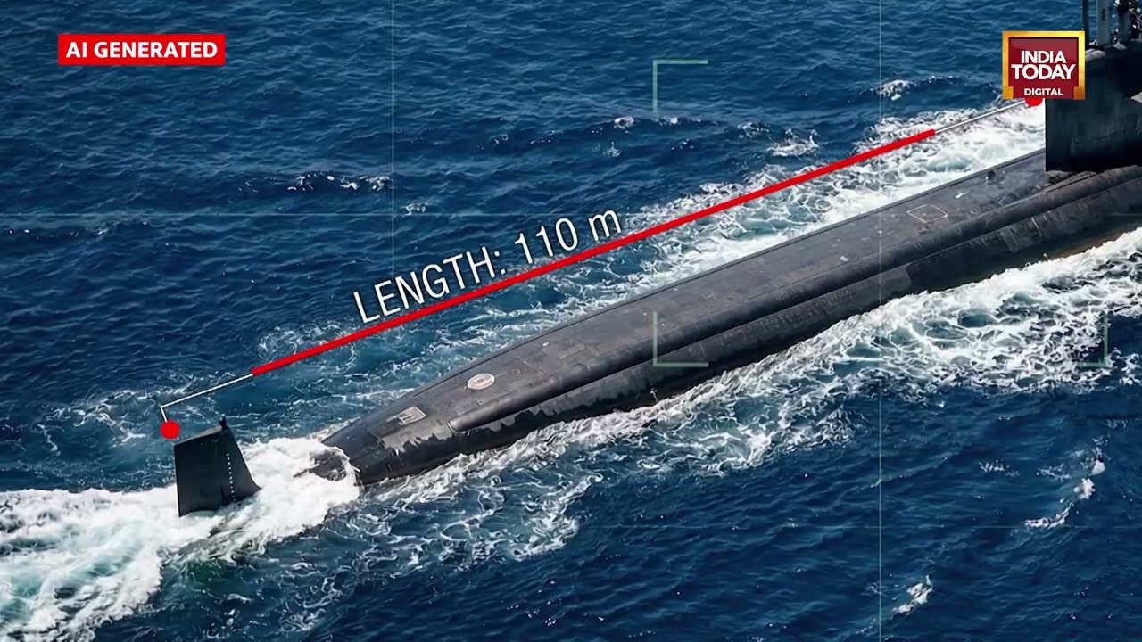 AI Simulation Shows How a US Submarine Targets IRIS Dena | India Today