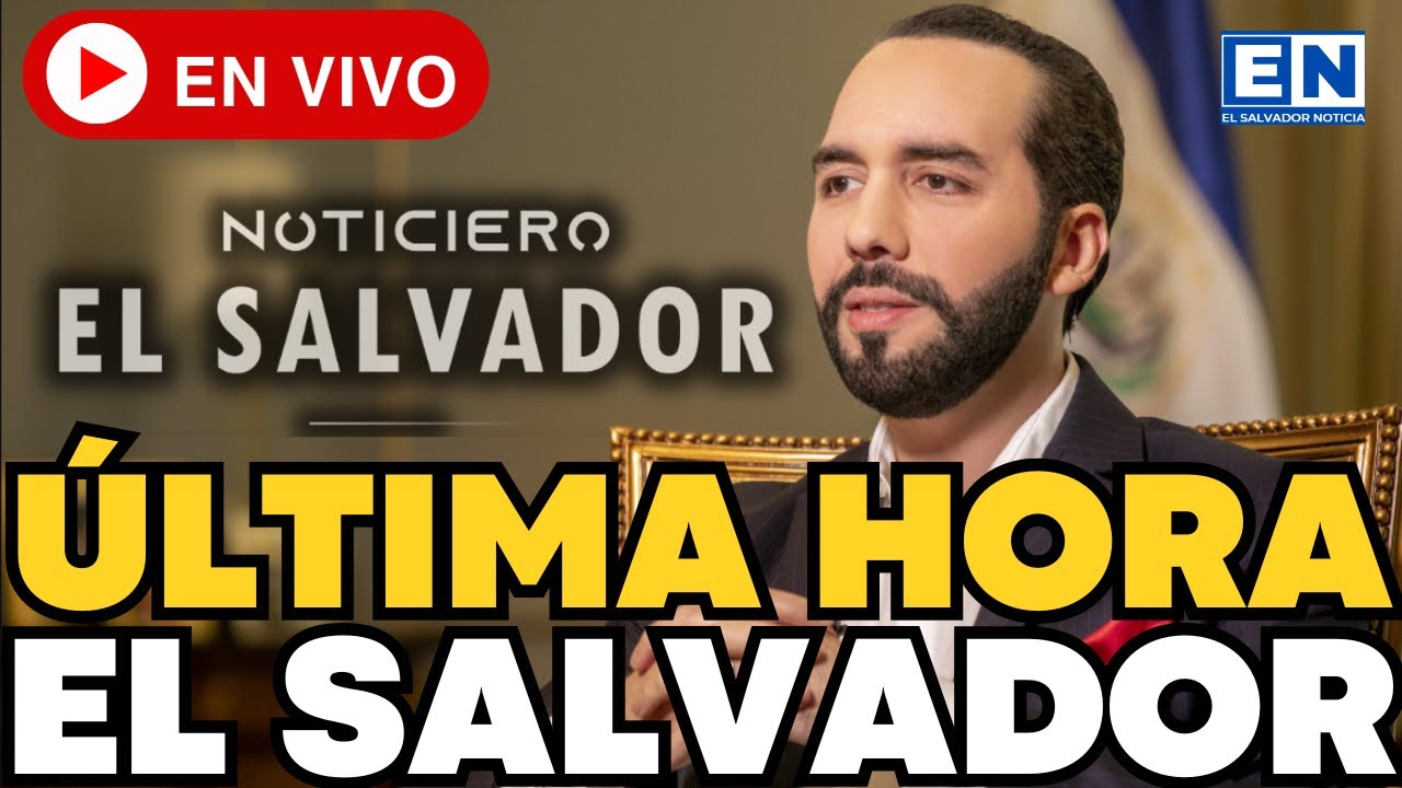 #EnVivo - NOTICIERO EL SALVADOR - EDICIÓN FIN DE SEMANA - 1 DE JUNIO DE 2025 CADENA NACIONAL