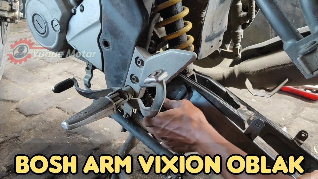 Cara ganti bosh arm/ bearing arm sapit yamaha vixion