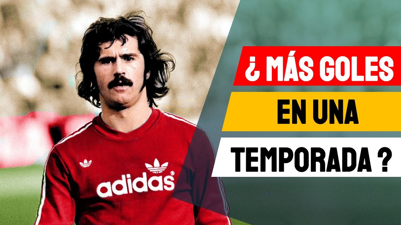Descubre a los Futbolistas con R&eacute;cord de Goles en una Temporada