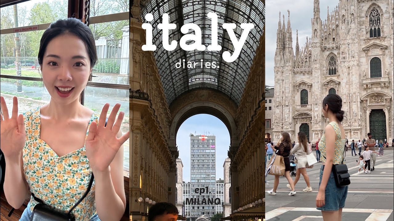 vlog.🇮🇹밀라노여행 2박3일 | 내돈내산 알찬동선 | 핀에어•말펜사공항에서 시내이동•최후의만찬•에어비엔비 슈퍼호스트 숙소•venchi젤라또•스포르체르코 성•나빌리오맛집❣️