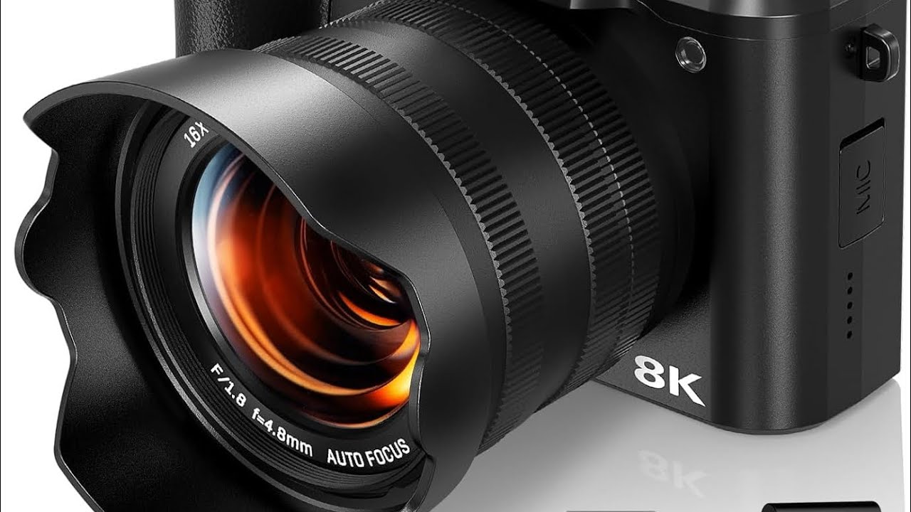 8K Digital Camera Review | 88MP Autofocus WiFi Vlogging Camera for YouTube & Photography