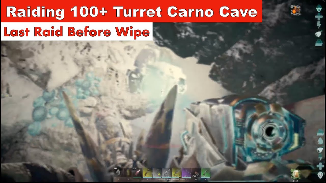 How We Raided The FATTEST Carno Cave -Ark Survival Ascended