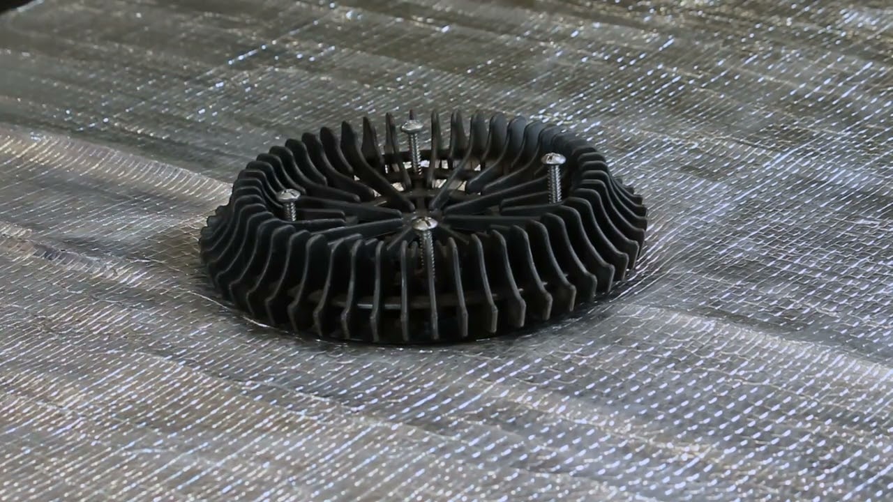 Instalación de Embudos DURATOP para Membrana