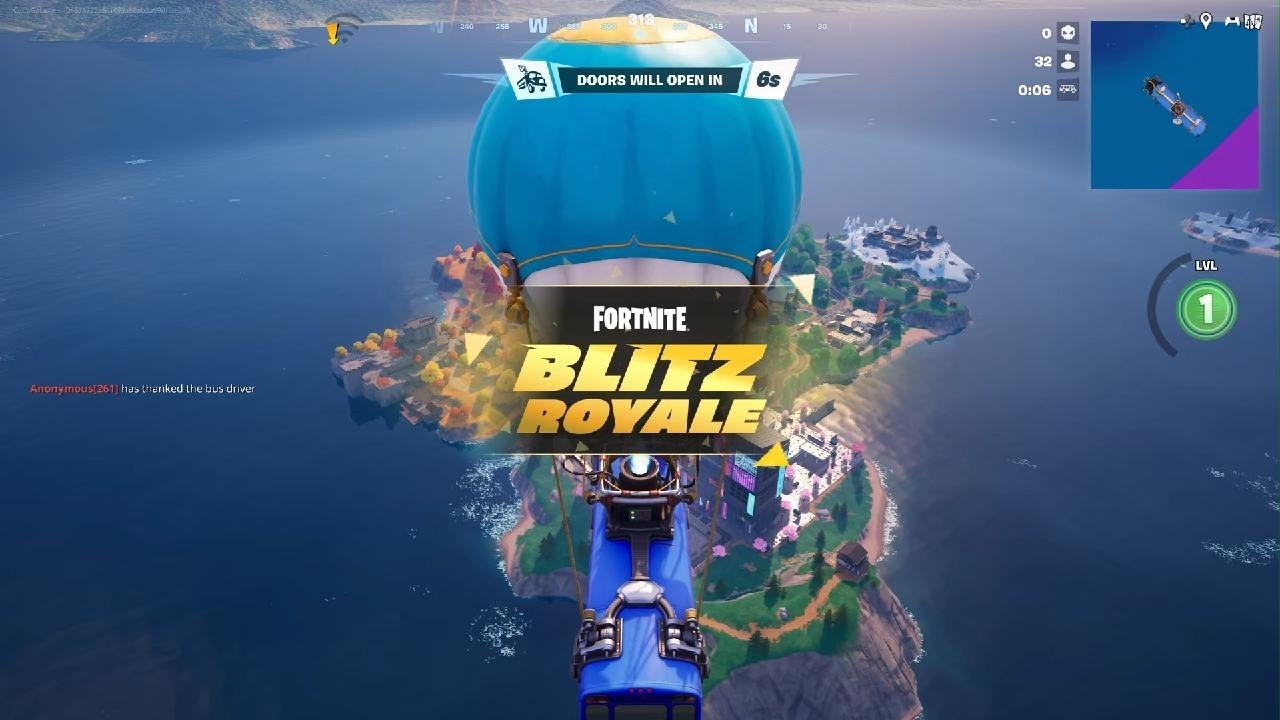 When you didn't stick the landing #8th Place Solo Blitz Royale Season 1 Chapter 7 Fortnite