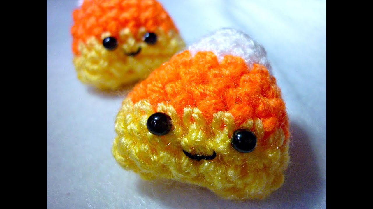 DIY Cute Crochet Candy Corn ¦ The Corner of Craft