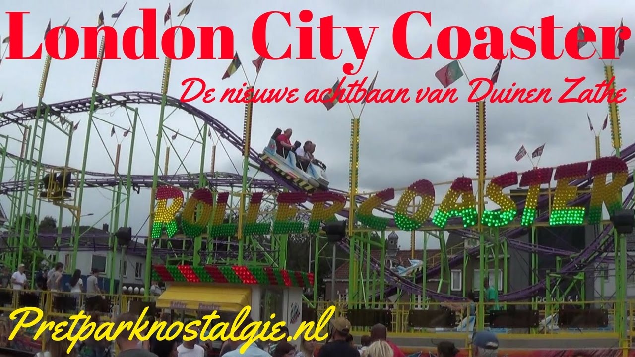 London City Coaster nieuwe achtbaan Duinen Zathe op Tilburgse Kermis | Onride POV